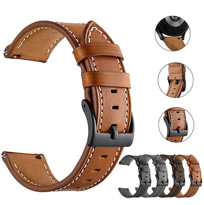 Cinta de couro de assistir em campo