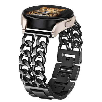 Pulseira de aço clássico 'elegância'