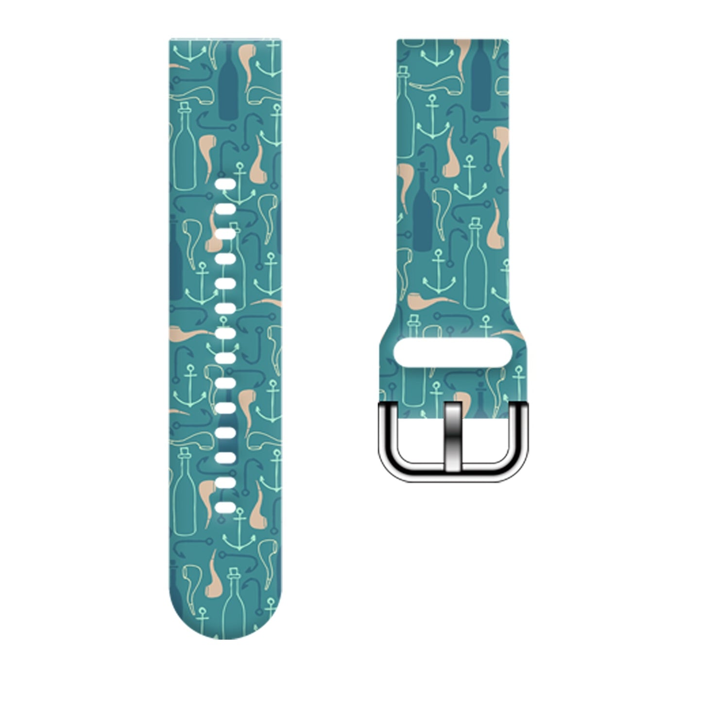 Cinta de silicone com impressão