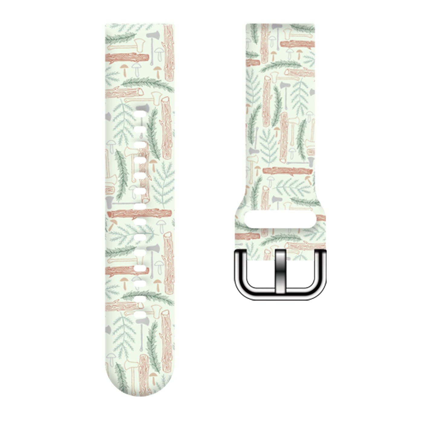 Cinta de silicone com impressão