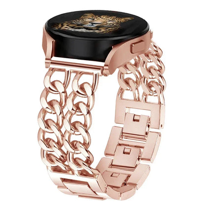 Pulseira de aço clássico 'elegância'