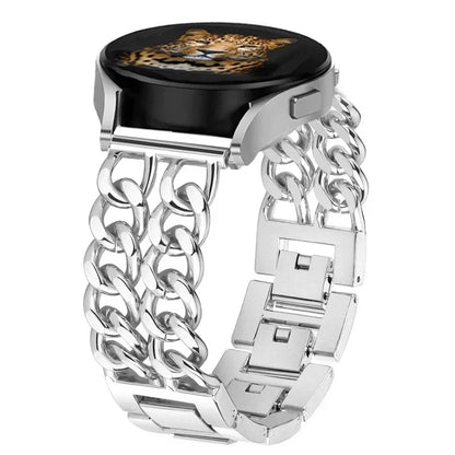 Pulseira de aço clássico 'elegância'