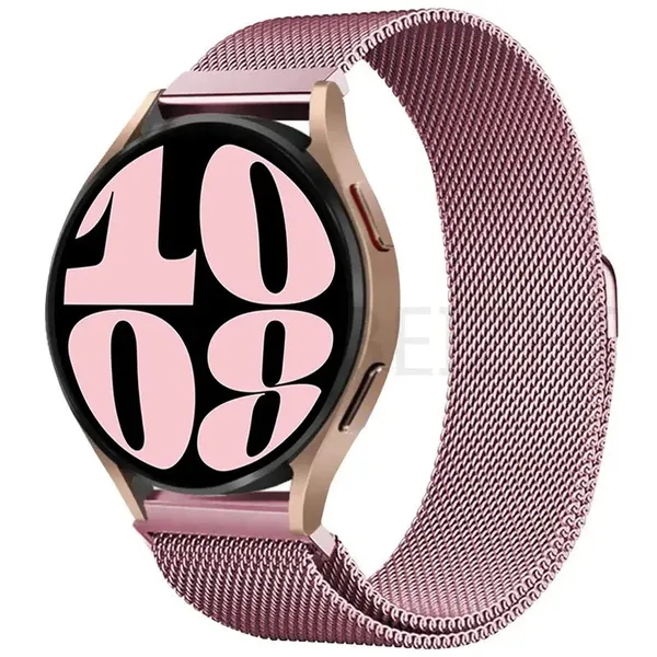 Bracelete metalizada magnética